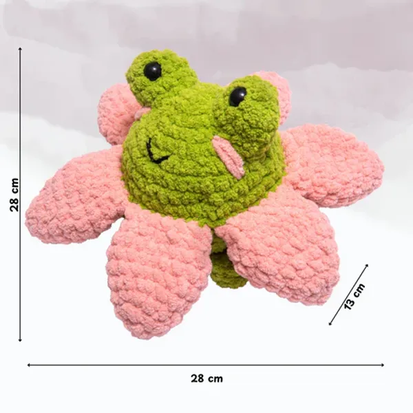Green_Flower_Frog_Mini_Toys