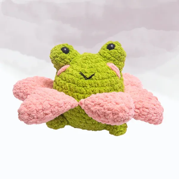 Green_Flower_Frog_Mini_Toys