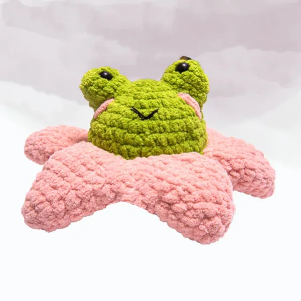 Green_Flower_Frog_Mini_Toys