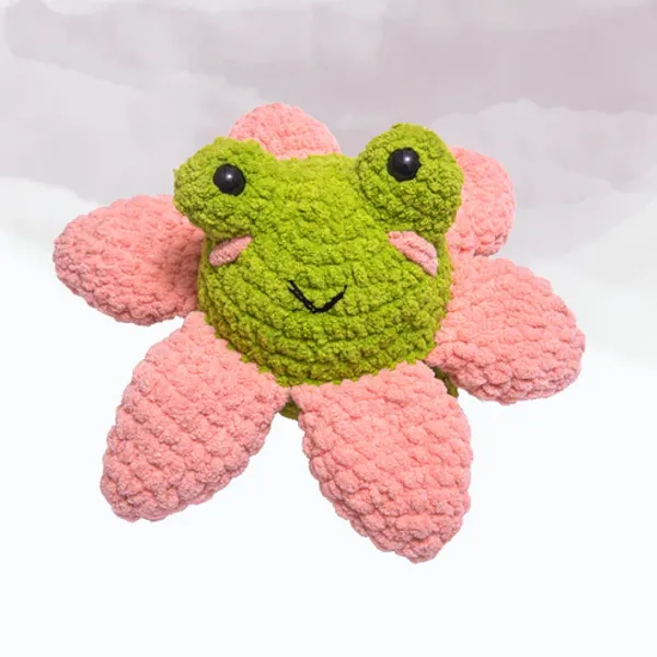 Green_Flower_Frog_Mini_Toys