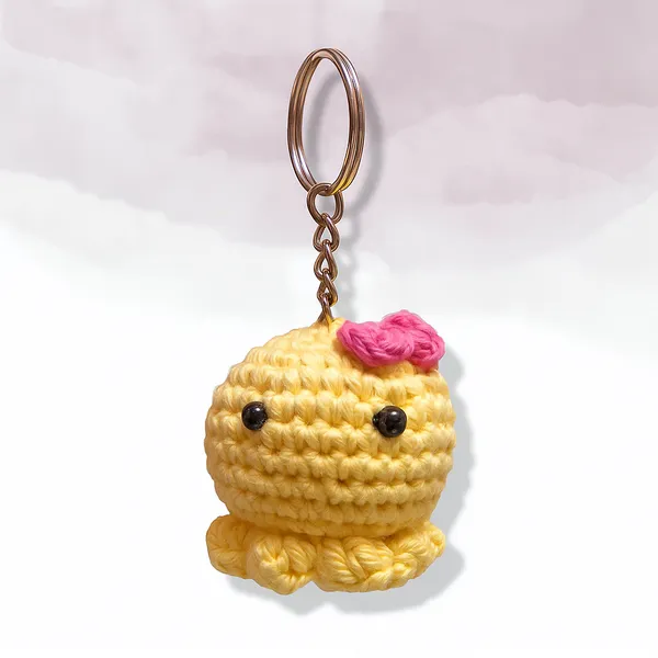 Yellow_Octopus_Keychain