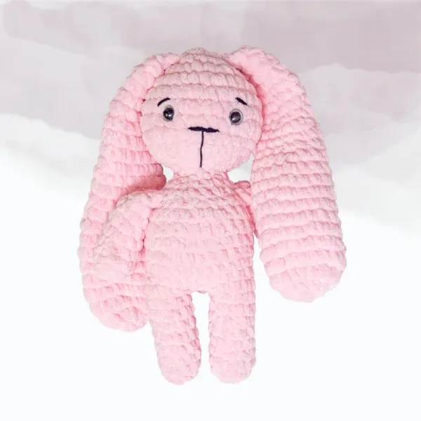 Pink_Long_Eared_Bunny_Plush_Toys
