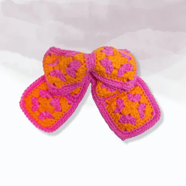 Pink_&_Orange_Flower_Child_Hair_Accessories