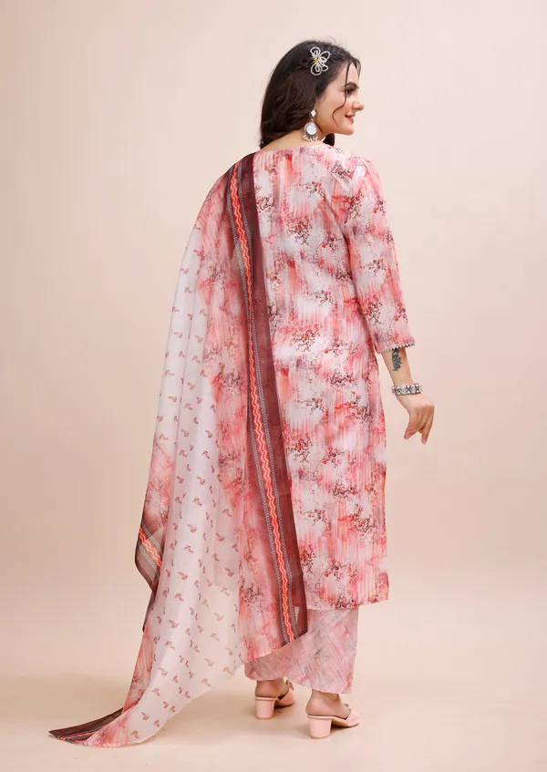 Pink_Cotton_Kurti_Pant_Dupatta_Set_For_Women