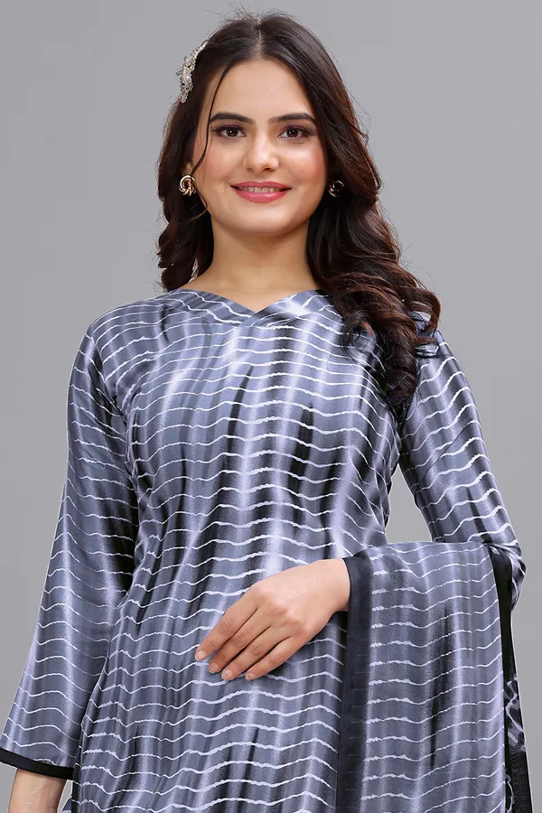 Blue_Cotton_Kurti_Pant_Dupatta_Set_For_Women