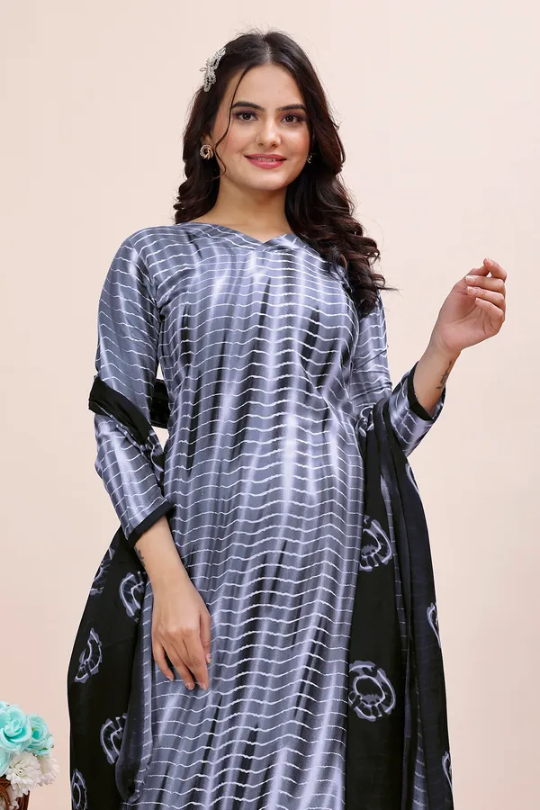 Black_Cotton_Kurti_Pant_Dupatta_Set_For_Women