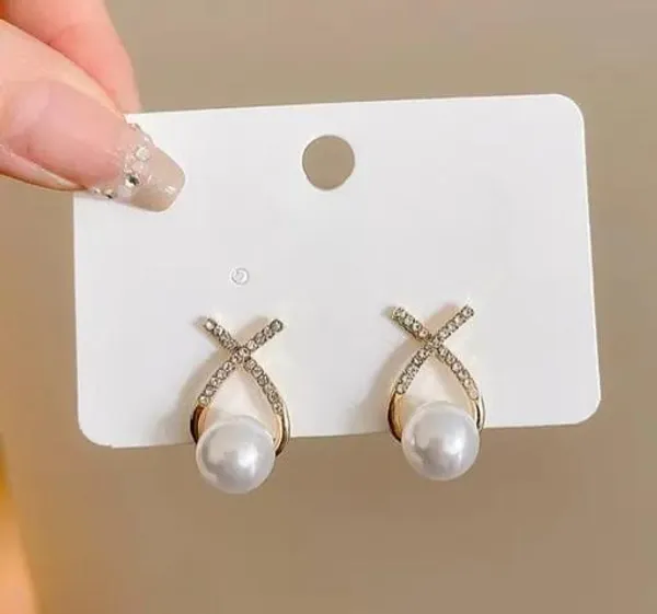 Golden_Stainless_Steel_Designer_Korean_Style_Plated_Stone_Cute_Stud_Drop_Earring_For_Women