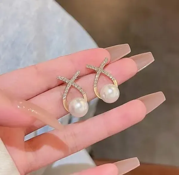 Golden_Stainless_Steel_Designer_Korean_Style_Plated_Stone_Cute_Stud_Drop_Earring_For_Women