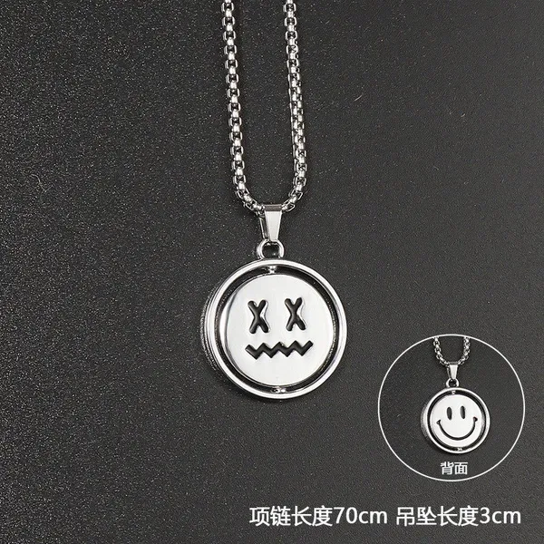 Silver_Stainless_Steel_Plated_Oxidised_Chain_With_Pendant_For_Women