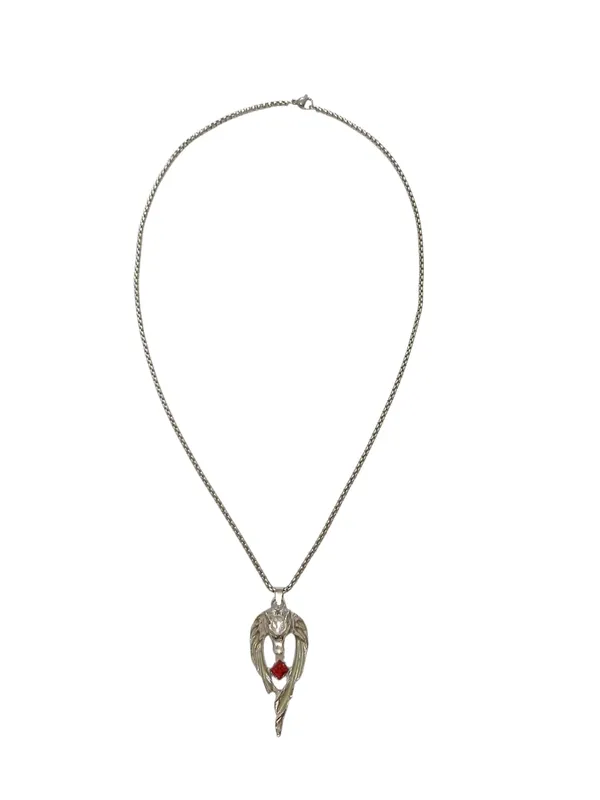 Silver_Stainless_Steel_Lockets_Chain_Pendant_For_Men