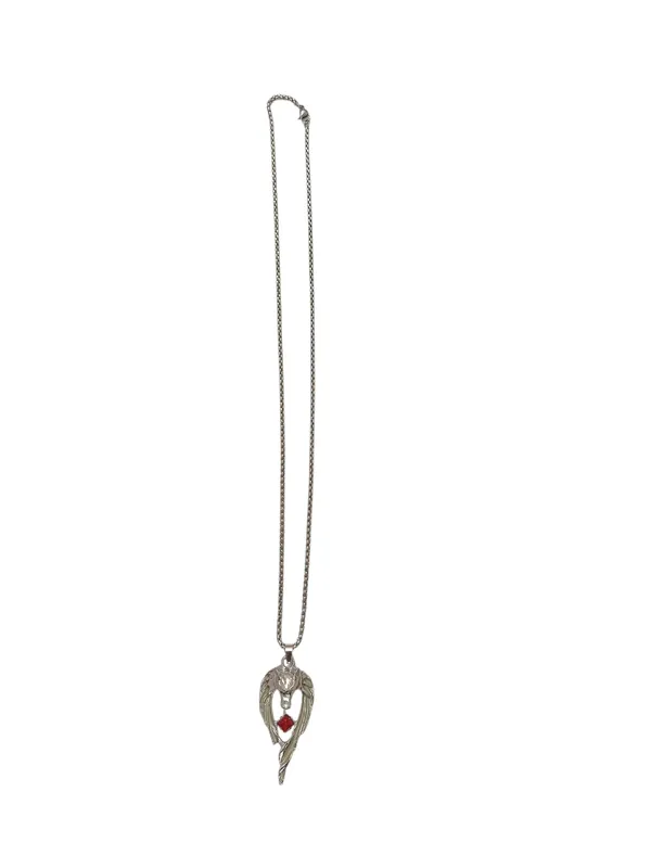 Silver_Stainless_Steel_Lockets_Chain_Pendant_For_Men