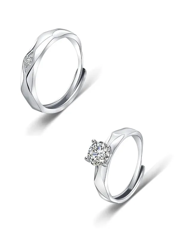 Silver_Stainless_Steel_Couple_Valentine_Plated_Crystal_Couple_Ring_For_Women_(Pack_Of_2)