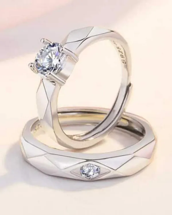 Silver_Stainless_Steel_Couple_Valentine_Plated_Crystal_Couple_Ring_For_Women_(Pack_Of_2)