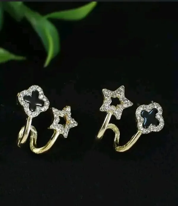 Golden_Stainless_Steel_Latest_Stylish_Gold_Plated_Crystal_Stud_Earring_For_Women