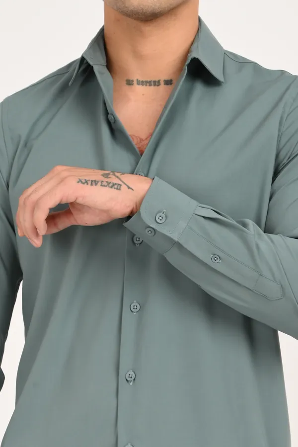 Bluish_Grey_Plain_Full_Sleeve_Shirt