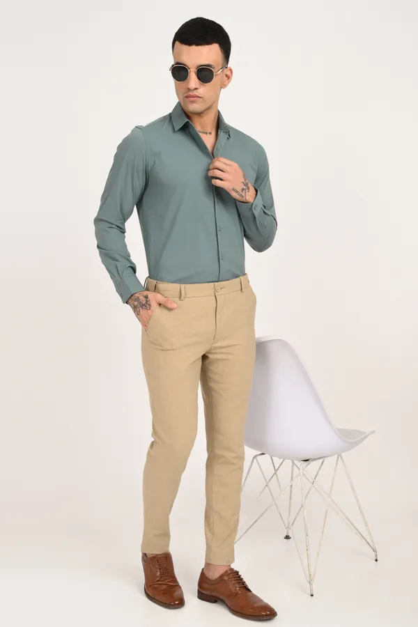 Bluish_Grey_Plain_Full_Sleeve_Shirt
