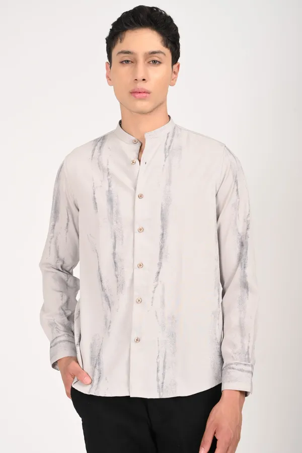 Beige_Imported_Print_Regular_Shirts_For_Men