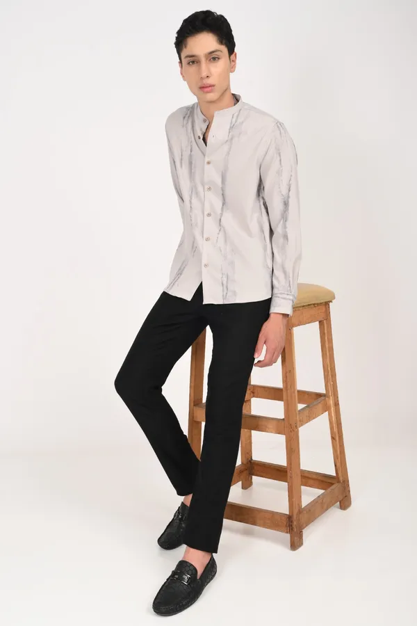 Beige_Imported_Print_Regular_Shirts_For_Men