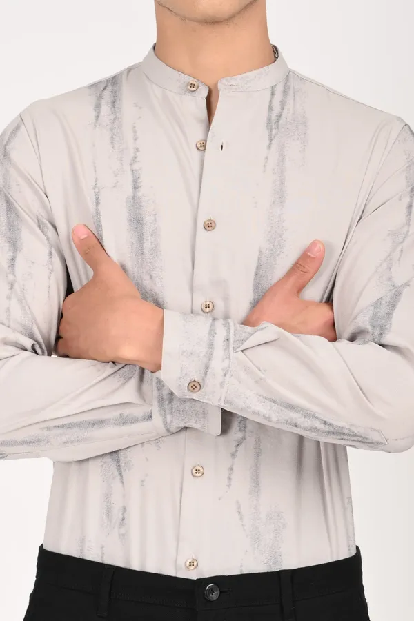 Beige_Imported_Print_Regular_Shirts_For_Men