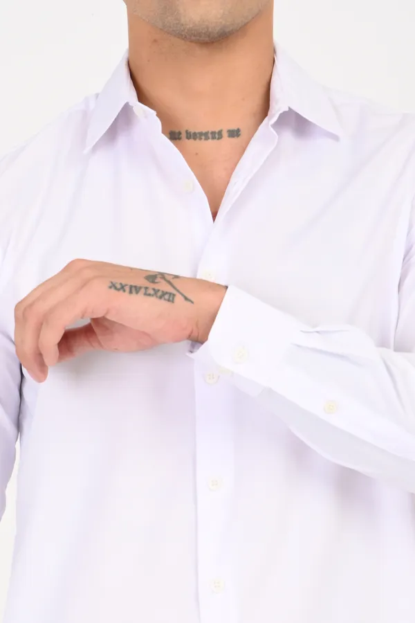 Titan_White_Plain_Full_Sleeve_Shirt