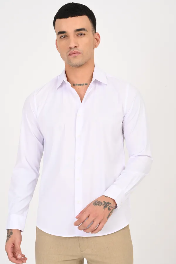 Titan_White_Plain_Full_Sleeve_Shirt