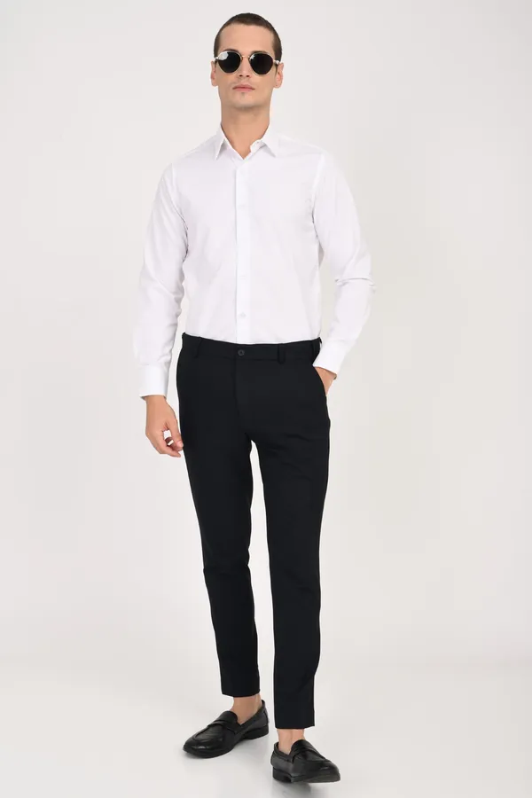 White_Cotton_Regular_Shirts_For_Men