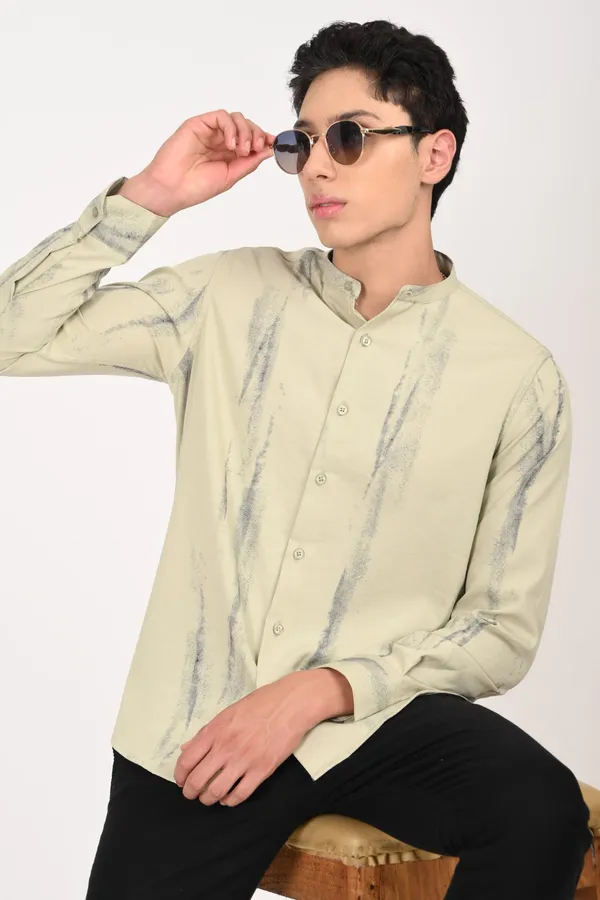 Beige_Imported_Print_Regular_Shirts_For_Men