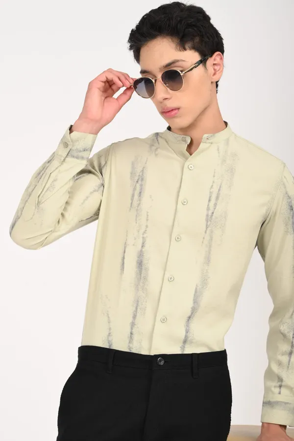 Beige_Imported_Print_Regular_Shirts_For_Men