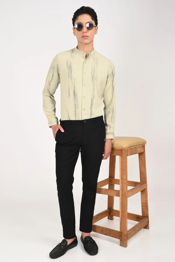 Beige_Imported_Print_Regular_Shirts_For_Men