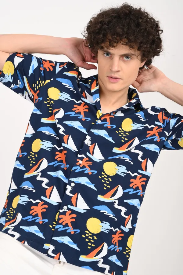 Elegant_Pure_Rayon_Print_Regular_Shirts_For_Men