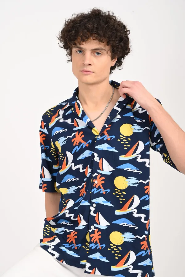 Elegant_Pure_Rayon_Print_Regular_Shirts_For_Men