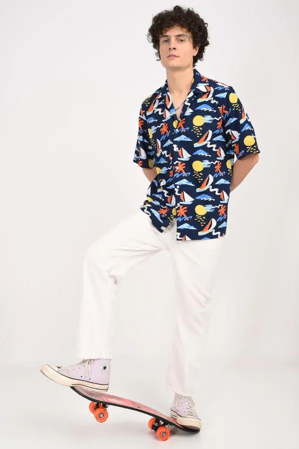 Elegant_Pure_Rayon_Print_Regular_Shirts_For_Men
