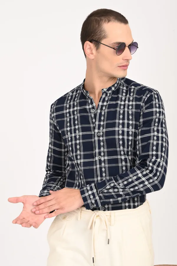 Elegant_Pure_Cotton_Regular_Shirts_For_Men