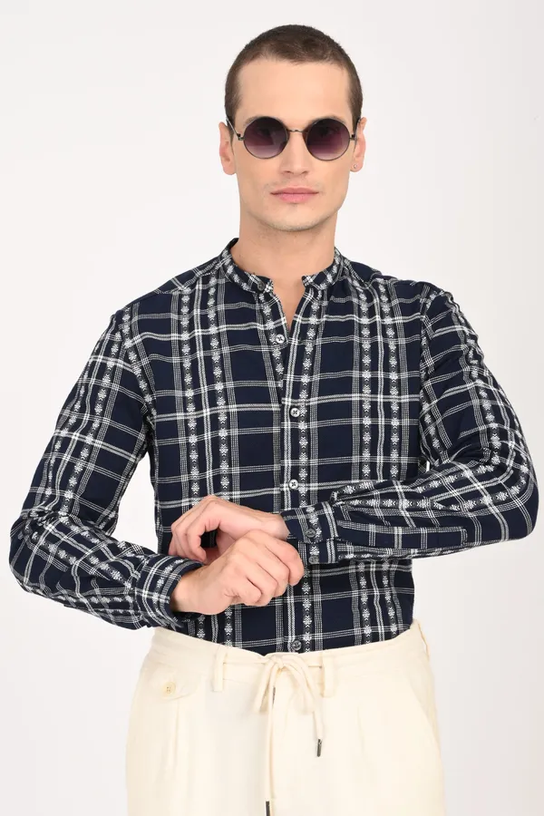 Elegant_Pure_Cotton_Regular_Shirts_For_Men
