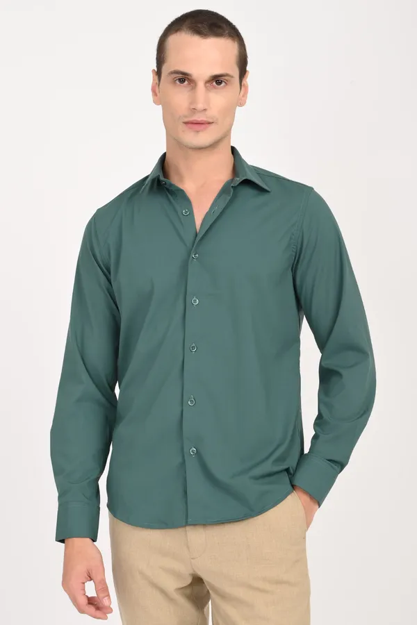 Elegant_Pure_Cotton_Regular_Shirts_For_Men