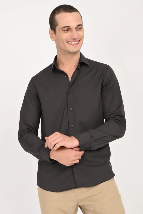 Elegant_Pure_Cotton_Regular_Shirts_For_Men