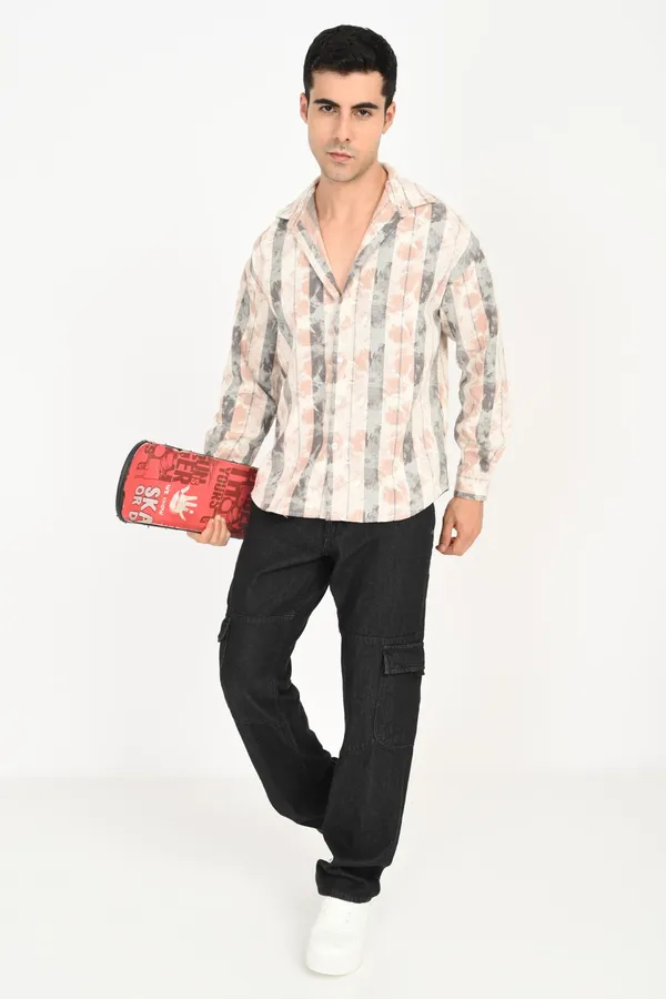 Elegant_Pure_Cotton_Oversize_Shirt_For_Men