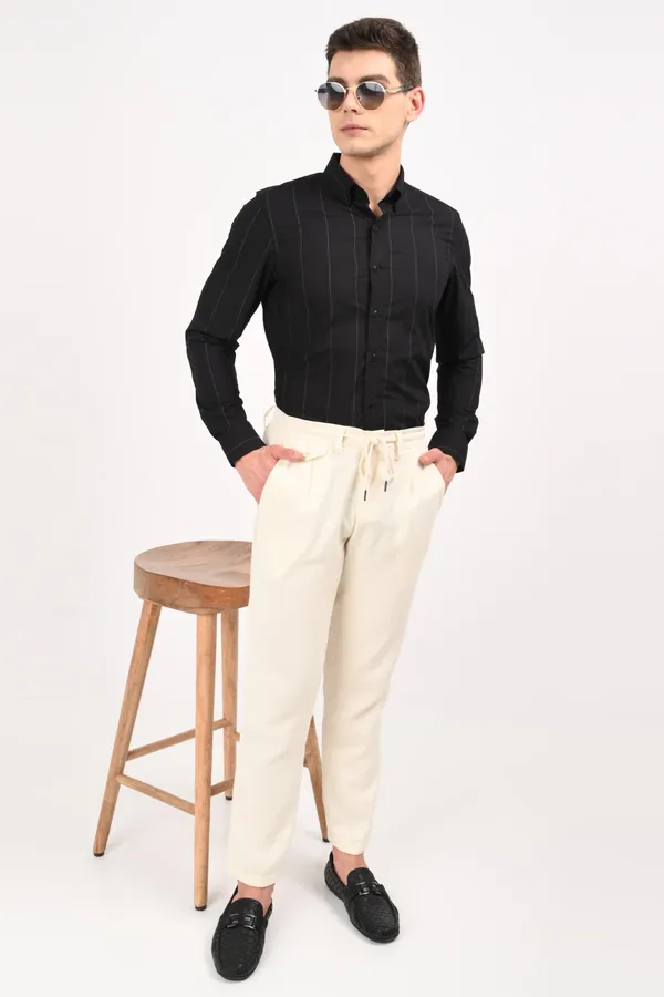 Black_Cotton_Relaxed_Fit_Striped_Shirt_For_Men