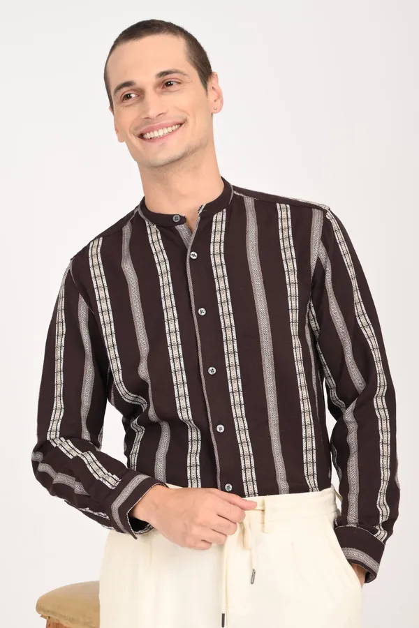 Elegant_Pure_Cotton_Regular_Shirts_For_Men