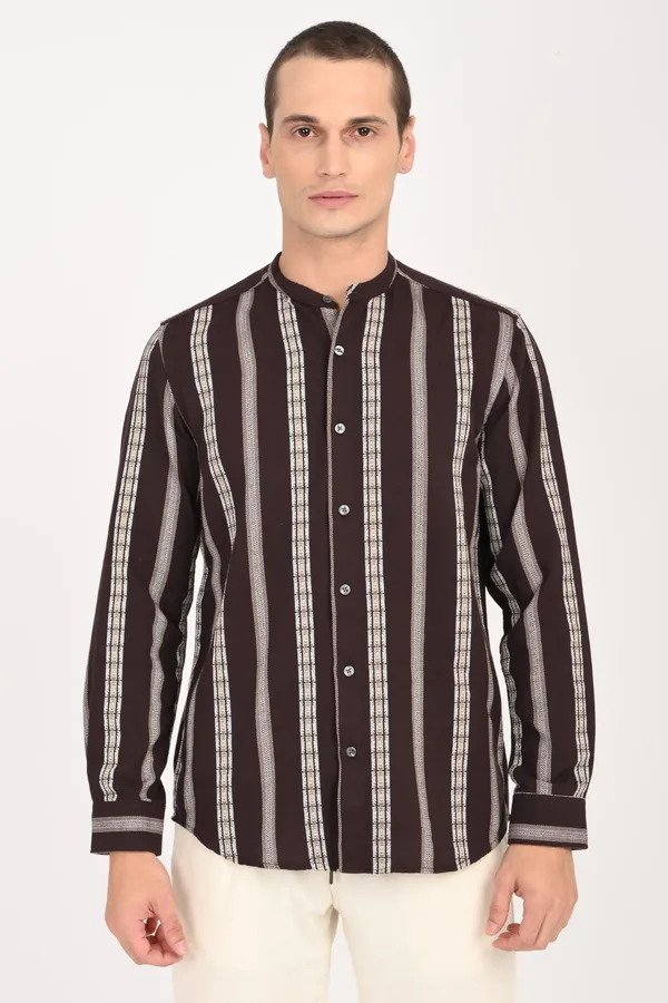 Elegant_Pure_Cotton_Regular_Shirts_For_Men