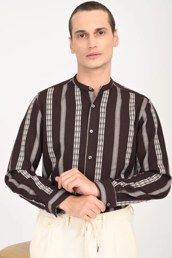 Elegant_Pure_Cotton_Regular_Shirts_For_Men