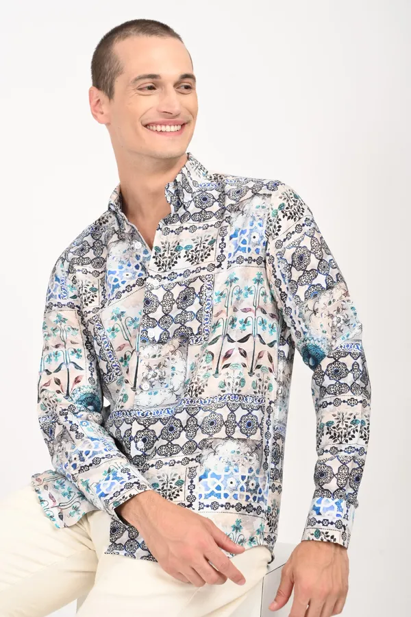Elegant_Pure_Rayon_Regular_Shirts_For_Men