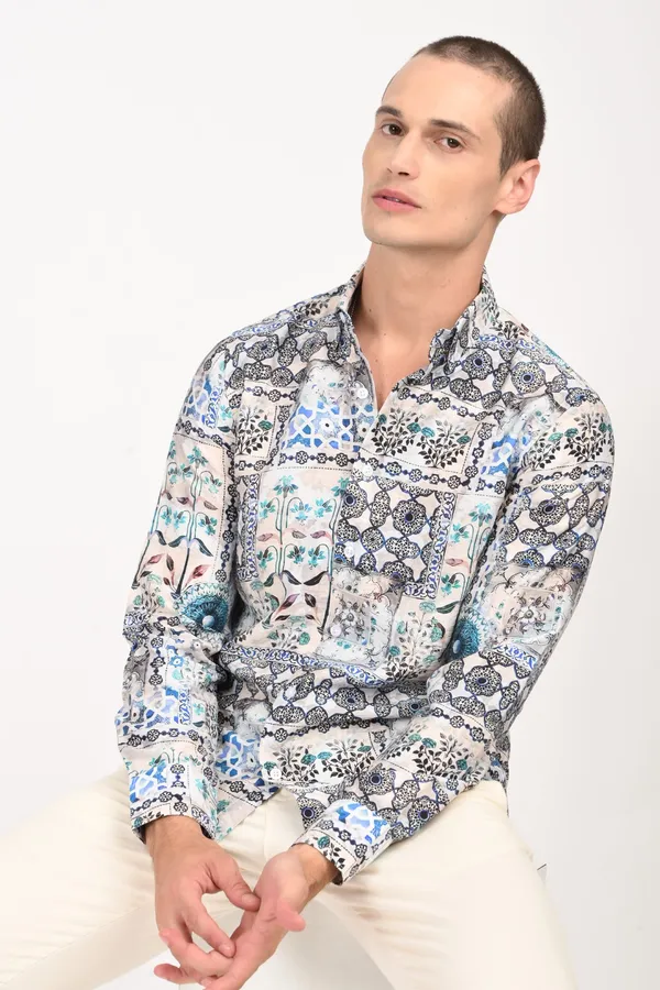 Elegant_Pure_Rayon_Regular_Shirts_For_Men