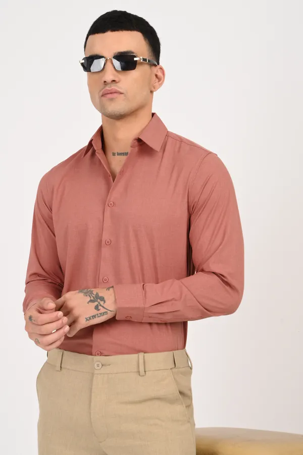 Brownish_Pink_Plain_Full_Sleeve_Shirt