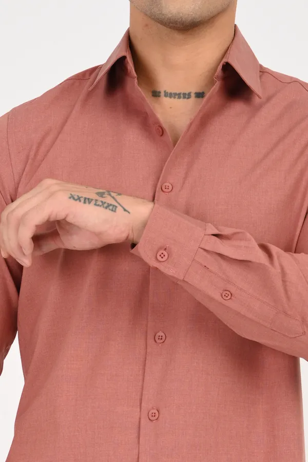 Brownish_Pink_Plain_Full_Sleeve_Shirt