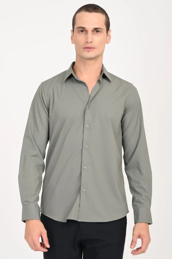 Dark_Grey_Cotton_Regular_Shirts_For_Men