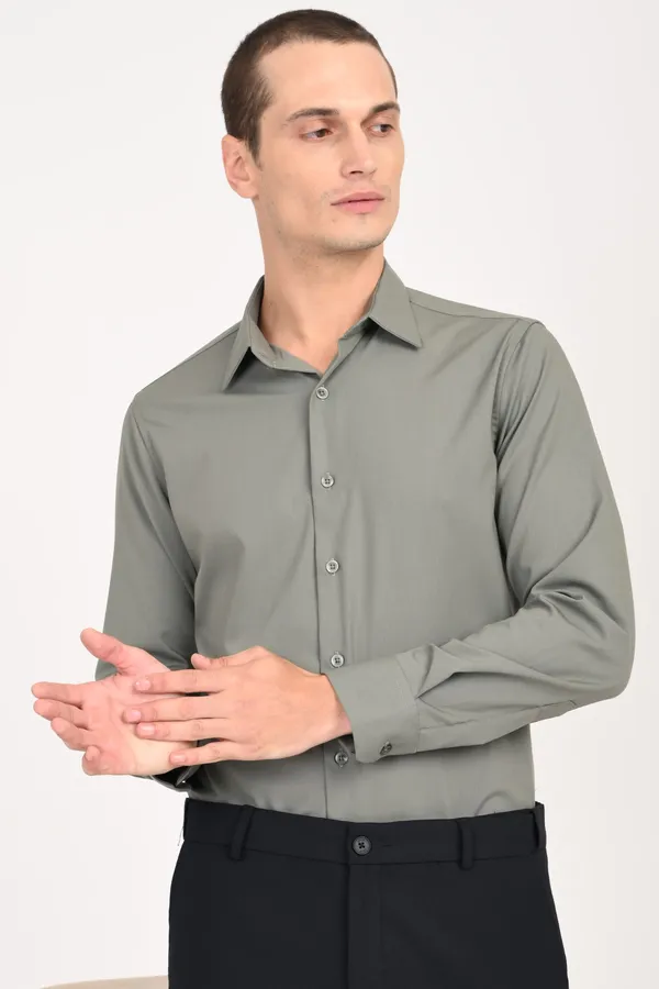 Dark_Grey_Cotton_Regular_Shirts_For_Men