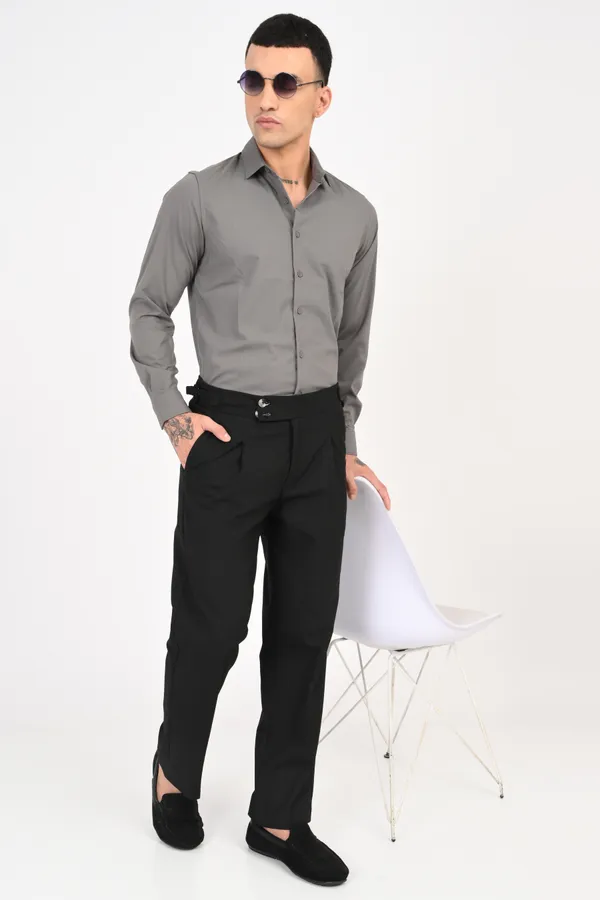 Dusty_Grey_Plain_Regular_Full_Sleeve