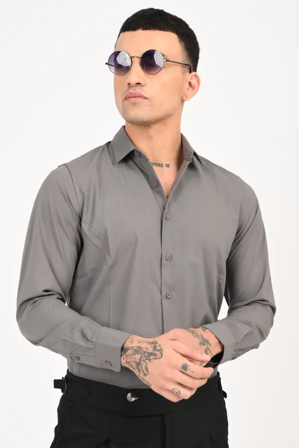 Dusty_Grey_Plain_Regular_Full_Sleeve