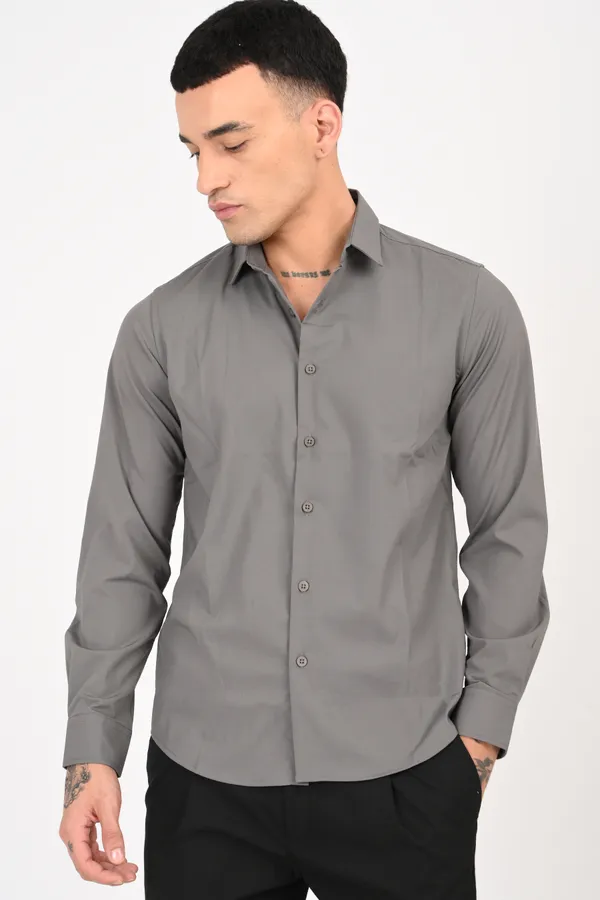 Dusty_Grey_Plain_Regular_Full_Sleeve